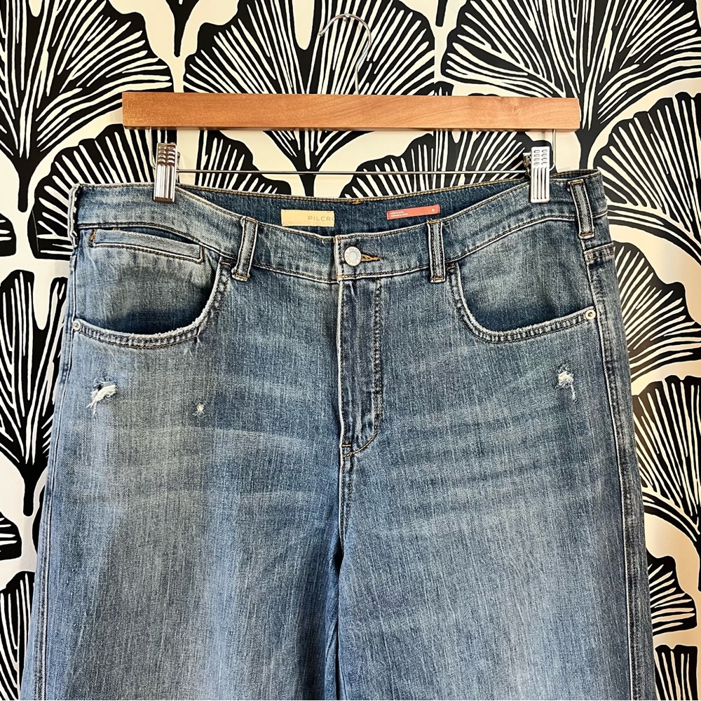 NWOT Pilcro Wide Leg Anthropologie Jeans Size 32 - Picture 4 of 9